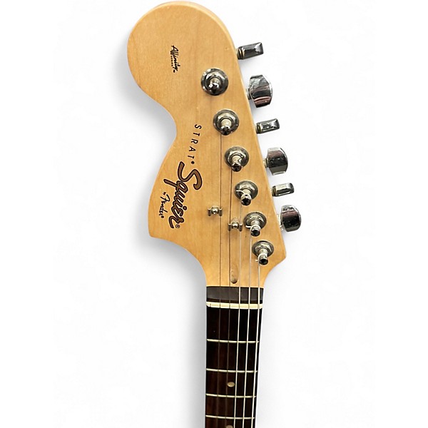 Used Squier Affinity Stratocaster 3 Color Sunburst Solid Body Electric Guitar