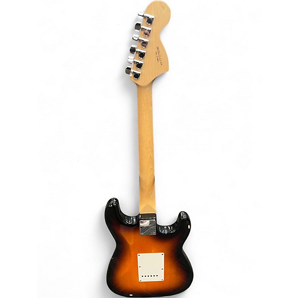Used Squier Affinity Stratocaster 3 Color Sunburst Solid Body Electric Guitar