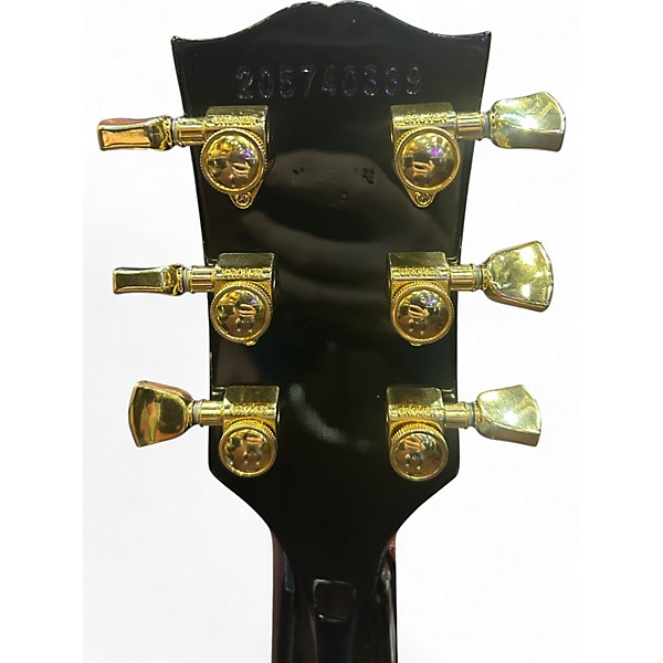 Used 2024 Gibson Les Paul Supreme Transparent Ebony Burst Solid Body Electric Guitar