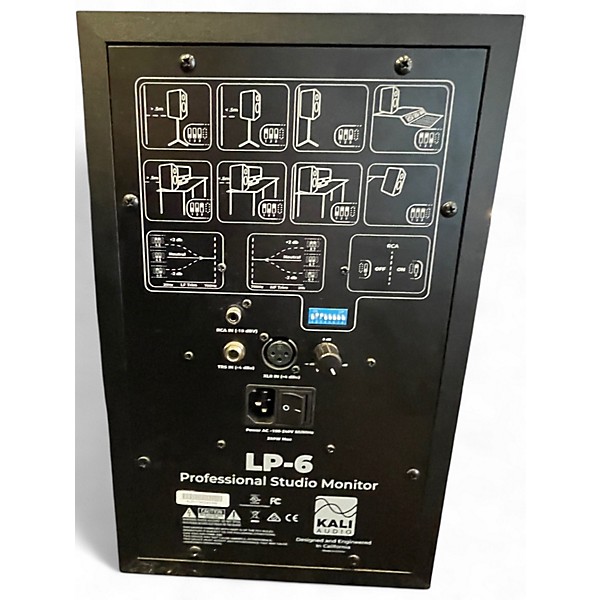 Used Kali Audio LP-6 v1 PAIR Powered Monitor