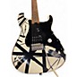 Used EVH 78 Eruption Striped White Solid Body Electric Guitar