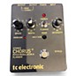 Used TC Electronic  stereo chorus pitch modulator Effect Pedal thumbnail