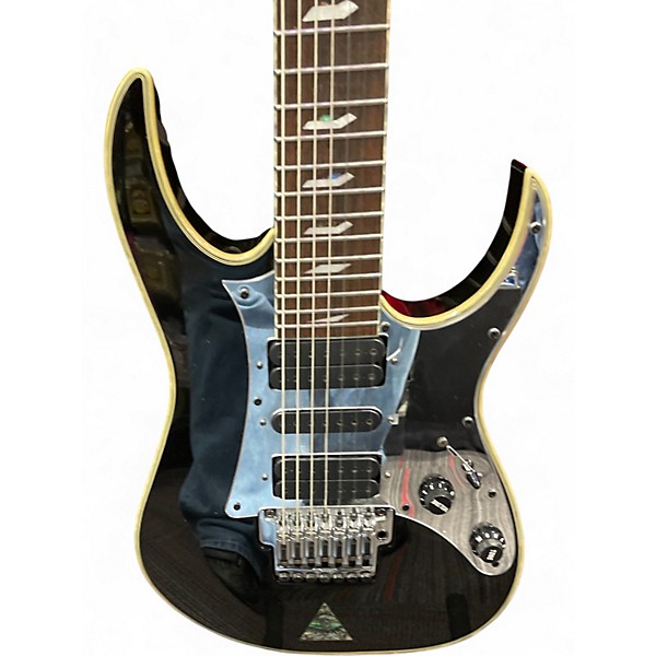 Used Ibanez UV77 Universe  BLACK Solid Body Electric Guitar