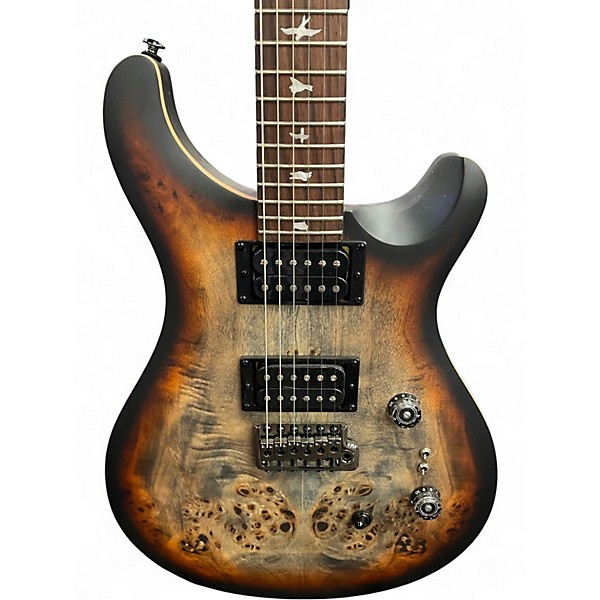 Used PRS CUSTOM 24 EXOTIC CHARCOAL CHERRY BURST Solid Body Electric Guitar