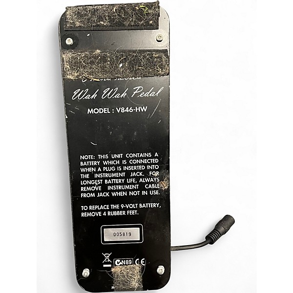 Used VOX V846HW Hand Wired Wah Effect Pedal