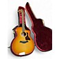 Used Taylor 214CE Deluxe EDGEBURST Acoustic Electric Guitar thumbnail