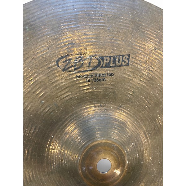 Used Zildjian 14in ZBT Plus Rock Hi Hats Pair Cymbal