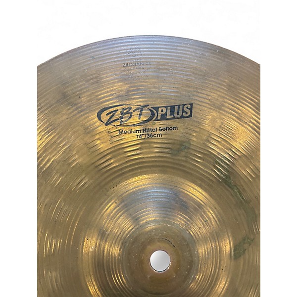 Used Zildjian 14in ZBT Plus Rock Hi Hats Pair Cymbal