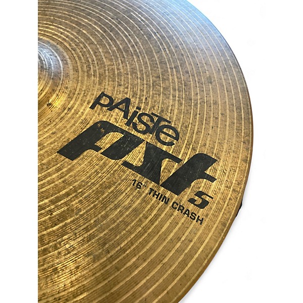 Used Paiste 16in PST5 CRASH Cymbal