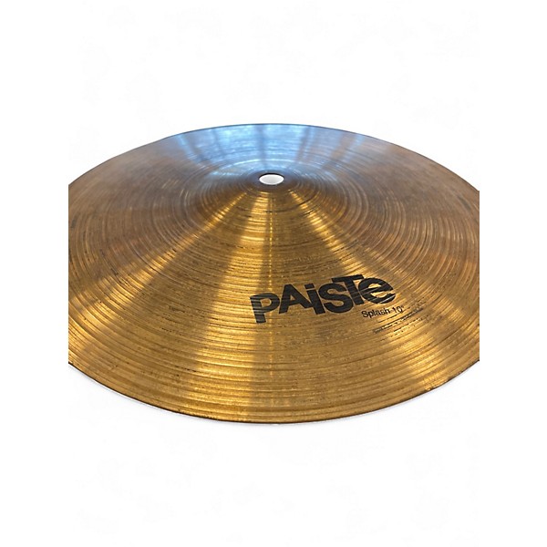 Used Paiste 10in 802 10" SPLASH Cymbal