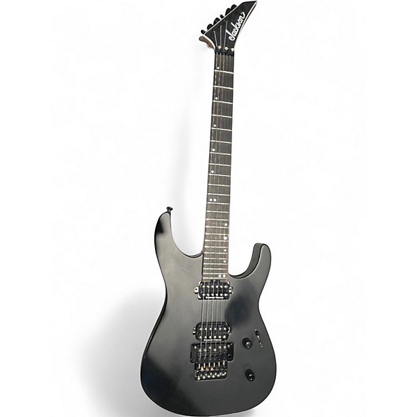Used Jackson virtuoso Satin Black Solid Body Electric Guitar