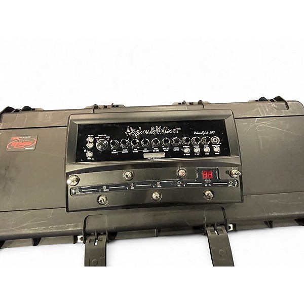 Used Hughes & Kettner black spirit 200 Solid State Guitar Amp Head