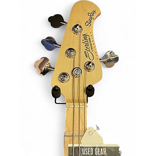 Used Sterling by Music Man StingRay RAY4 Mint Green Electric Bass Guitar