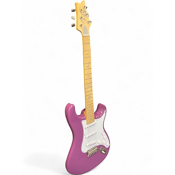 Used PRS SE Silver Sky Purple Solid Body Electric Guitar