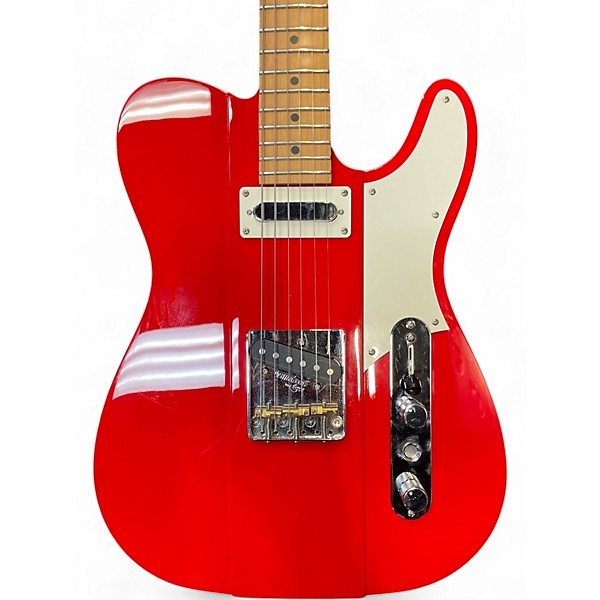Used Reverend Gristlemaster Red Solid Body Electric Guitar