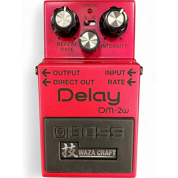 Used BOSS DM2W Delay Waza Craft Effect Pedal