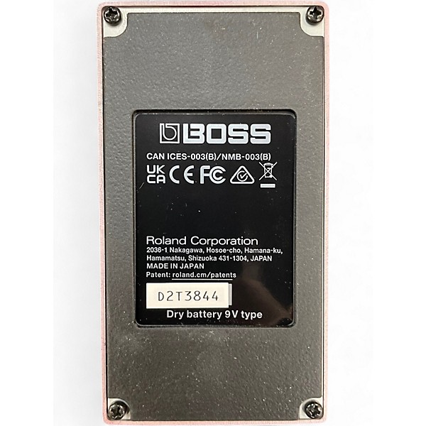 Used BOSS DM2W Delay Waza Craft Effect Pedal