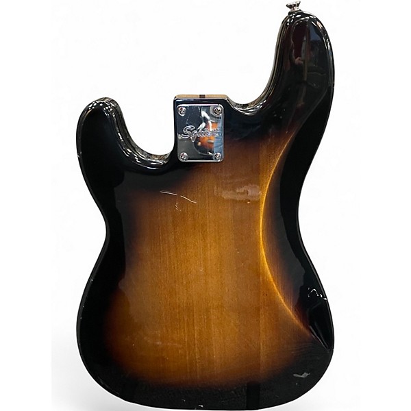Used Squier Precision Bass 2 Color Sunburst Electric Bass Guitar