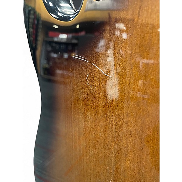 Used Squier Precision Bass 2 Color Sunburst Electric Bass Guitar