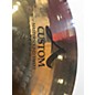 Used Zildjian 15in A Custom Hi Hat Pair Cymbal