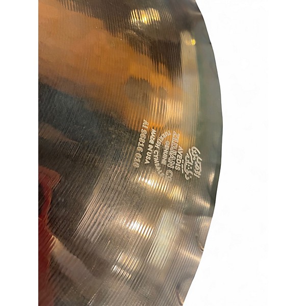 Used Zildjian 15in A Custom Hi Hat Pair Cymbal