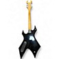 Used B.C. Rich Bronze Series Warlock BLACK AND RED TRIBAL Solid Body Electric Guitar
