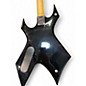 Used B.C. Rich Bronze Series Warlock BLACK AND RED TRIBAL Solid Body Electric Guitar