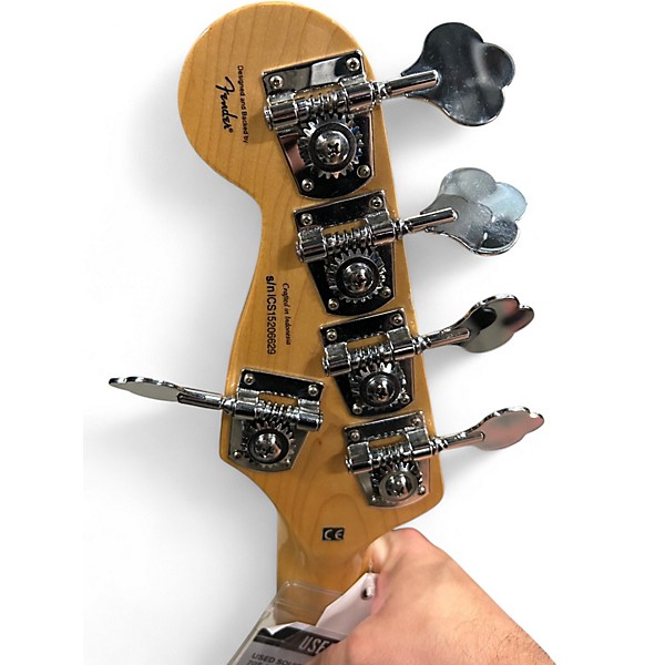 Used Squier Classic Vibe 70s Jazz Bass V Natural Solid Body Electric Guitar
