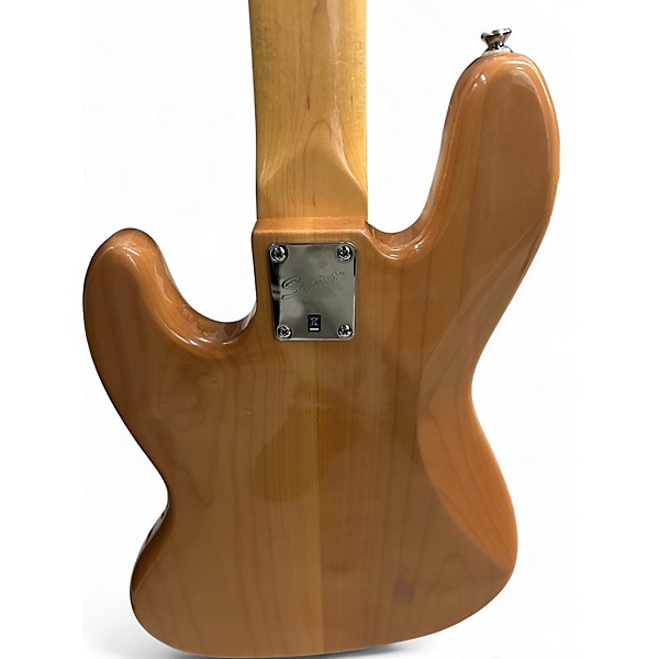 Used Squier Classic Vibe 70s Jazz Bass V Natural Solid Body Electric Guitar