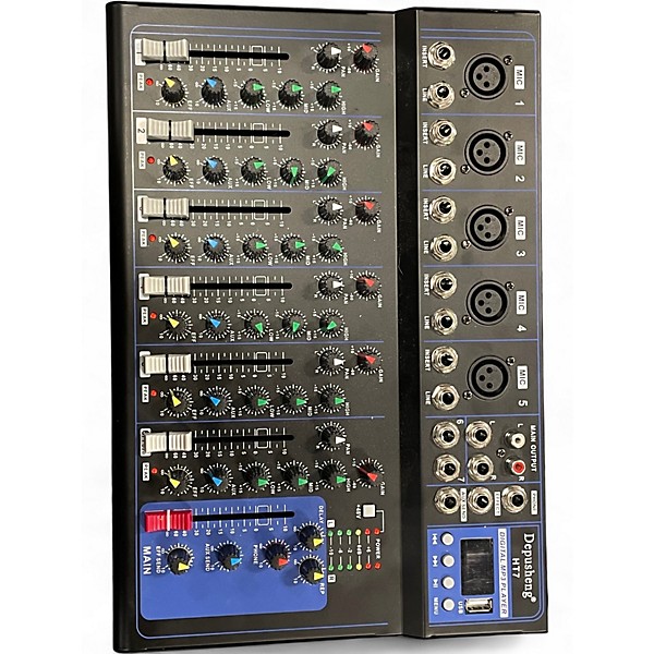 Used Depusheng HT7 Mixer & MP3 Player Powered Mixer