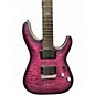 Used 2023 Schecter Guitar Research C1 Platinum purple burst Solid Body Electric Guitar