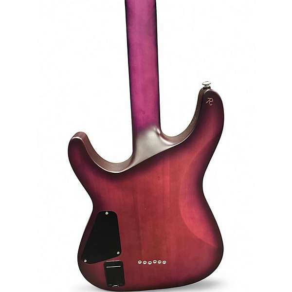 Used 2023 Schecter Guitar Research C1 Platinum purple burst Solid Body Electric Guitar