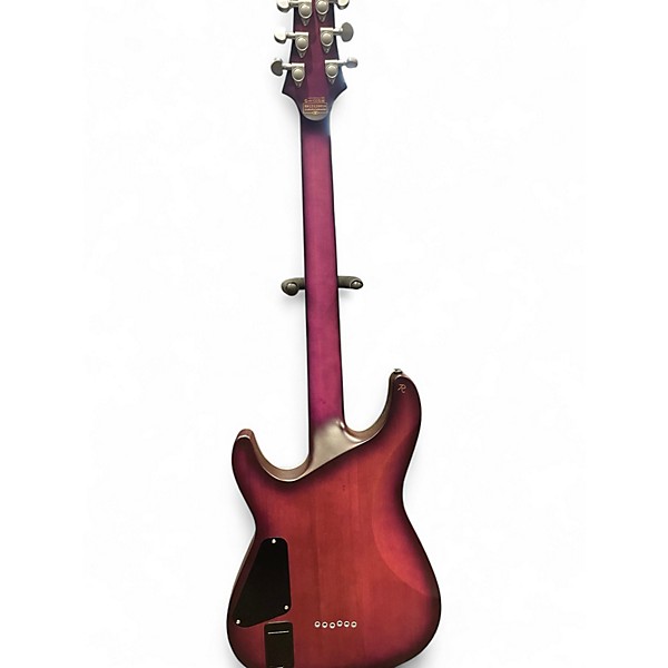 Used 2023 Schecter Guitar Research C1 Platinum purple burst Solid Body Electric Guitar