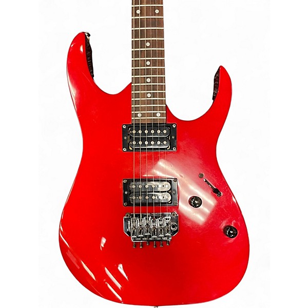 Used Ibanez RG120 Red Solid Body Electric Guitar