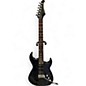 Used Silvertone HSS Double Cut Black Solid Body Electric Guitar thumbnail
