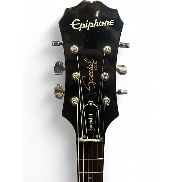 Used Epiphone Les Paul Special II Black Solid Body Electric Guitar