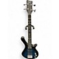 Used Glarry MINI BASS Blue Burst Electric Bass Guitar thumbnail