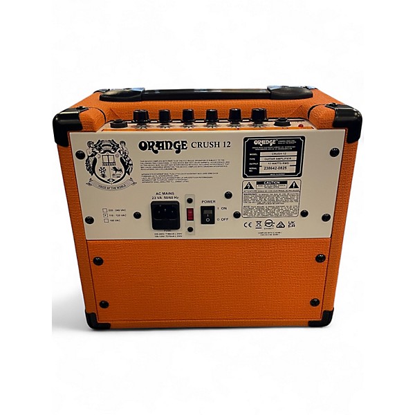 Used Orange Amplifiers Crush 12 Guitar Combo Amp