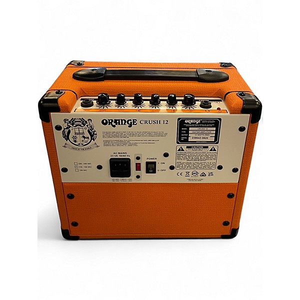 Used Orange Amplifiers Crush 12 Guitar Combo Amp