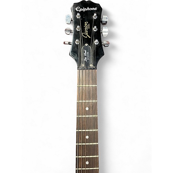Used Epiphone Les Paul Junior Black Solid Body Electric Guitar