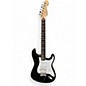 Used Fender Standard Stratocaster Black Solid Body Electric Guitar thumbnail