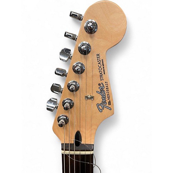 Used Fender Standard Stratocaster Black Solid Body Electric Guitar