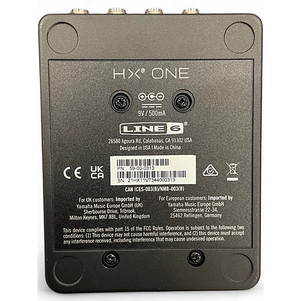 Used Line 6 HX One Effect Processor