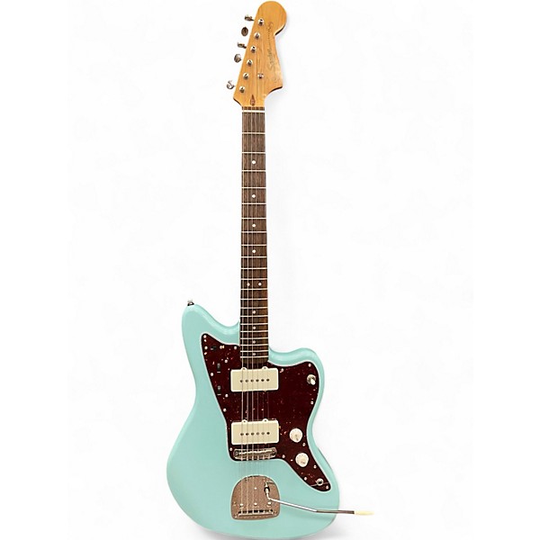 Used Squier Classic Vibe 60s Jazzmaster Daphne Blue Solid Body Electric Guitar