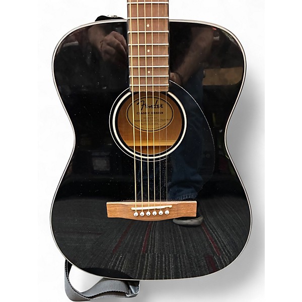 Used Fender CC-60S Black Acoustic Guitar