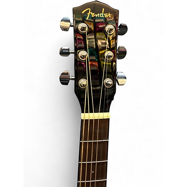 Used Fender CC-60S Black Acoustic Guitar
