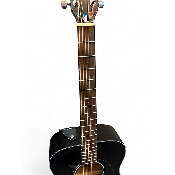 Used Fender CC-60S Black Acoustic Guitar