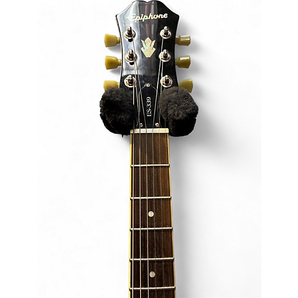 Used Epiphone Dot ES339 Black Hollow Body Electric Guitar