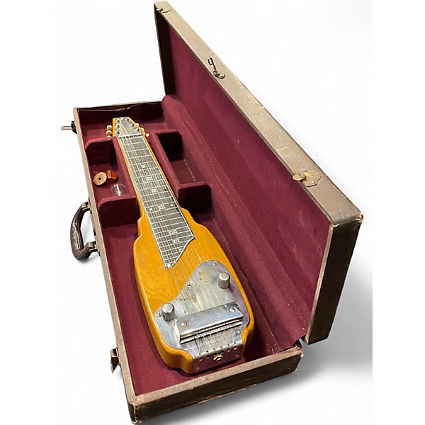 Vintage 1940s Fender Champion Natural Lap Steel