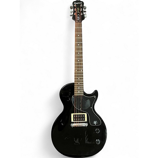 Used Epiphone Les Paul Junior Black Solid Body Electric Guitar